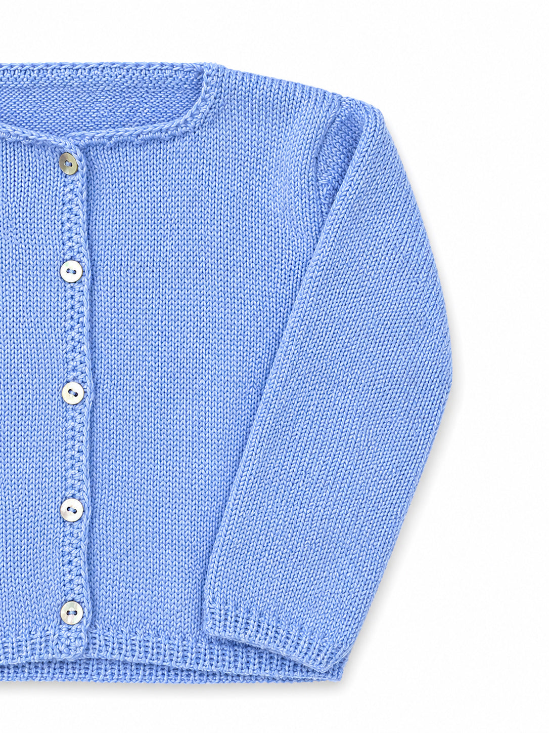 Chaqueta algodón azul inglés