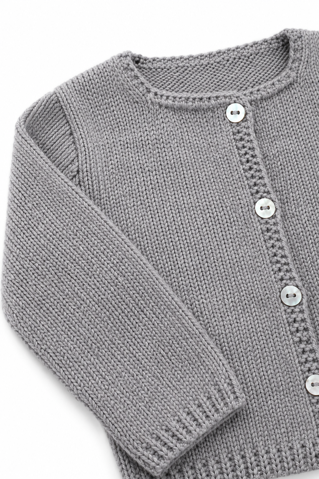 Chaqueta algodón gris