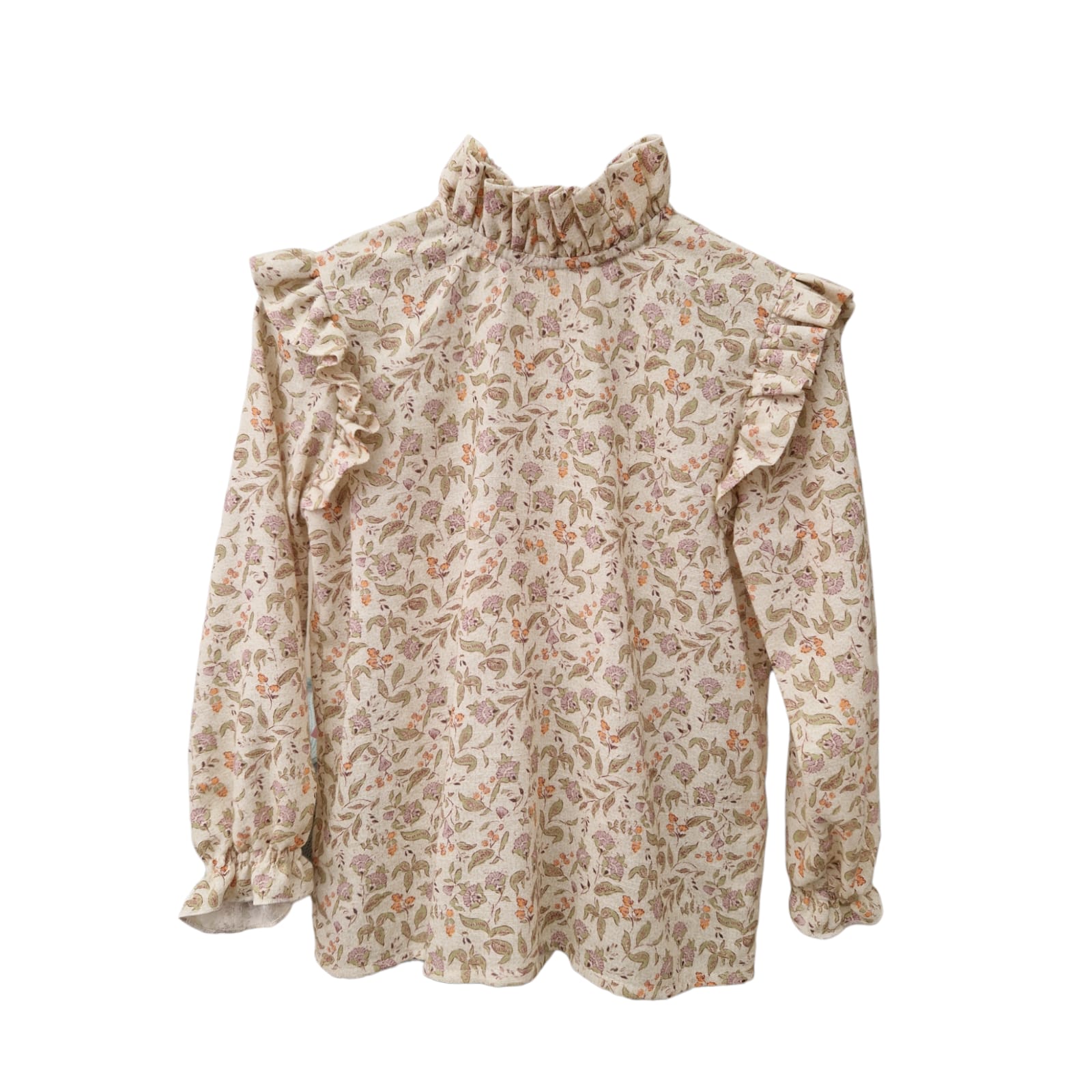 BLUSA CUELLO ALTO ALITA FLOR PROVENZA