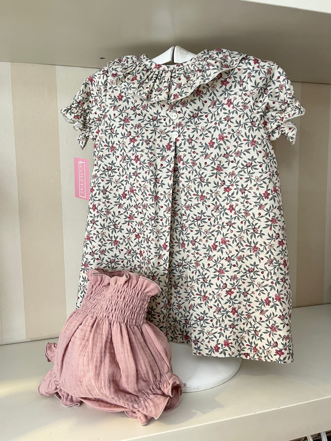 VESTIDO BABET PRINT BORDADO