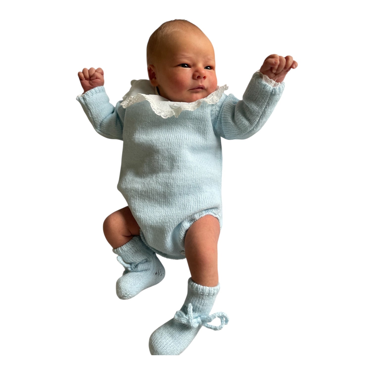 RANITA BB MANGA LARGA AZUL BEBÉ