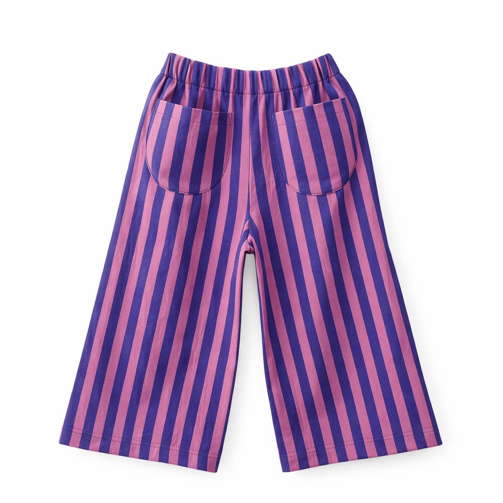 PANTALÓN LARGO RAYA MORADA