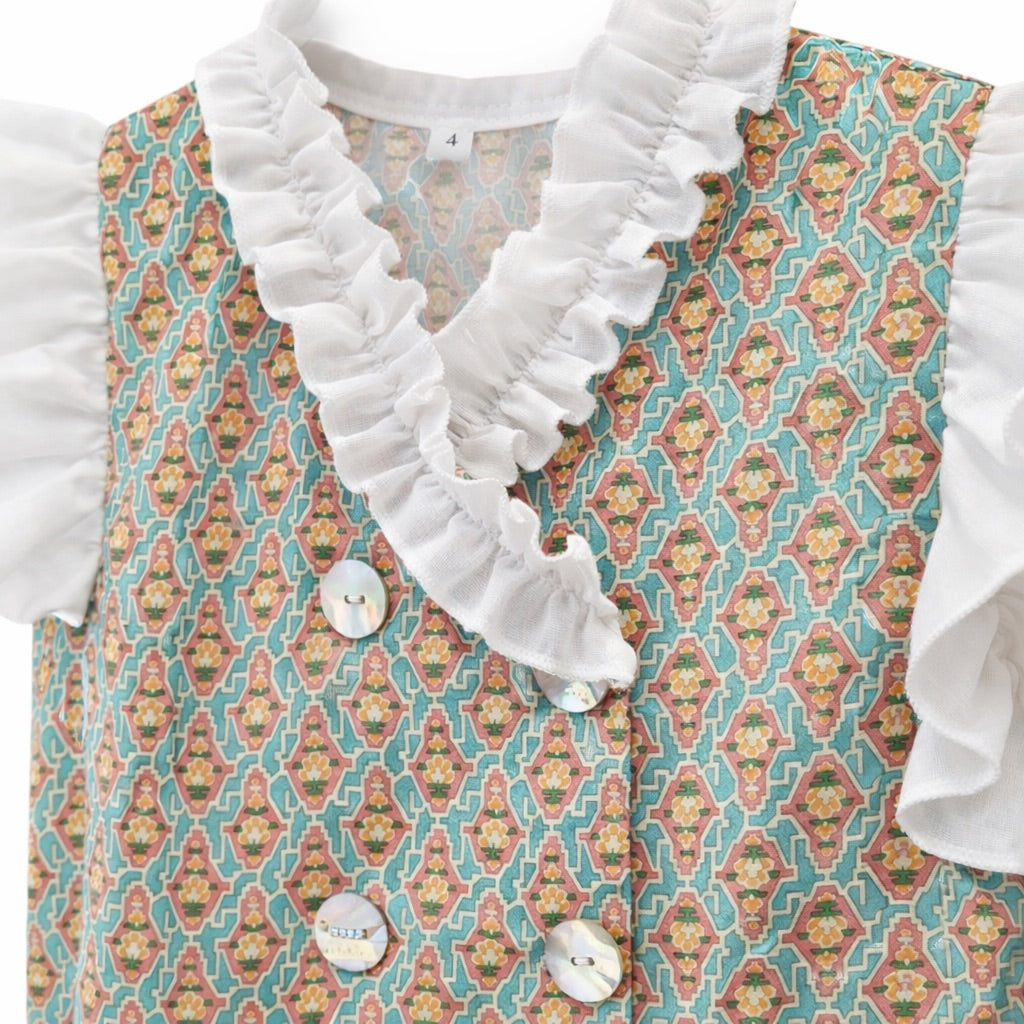 VESTIDO EUGENIA GEOMÉTRICO