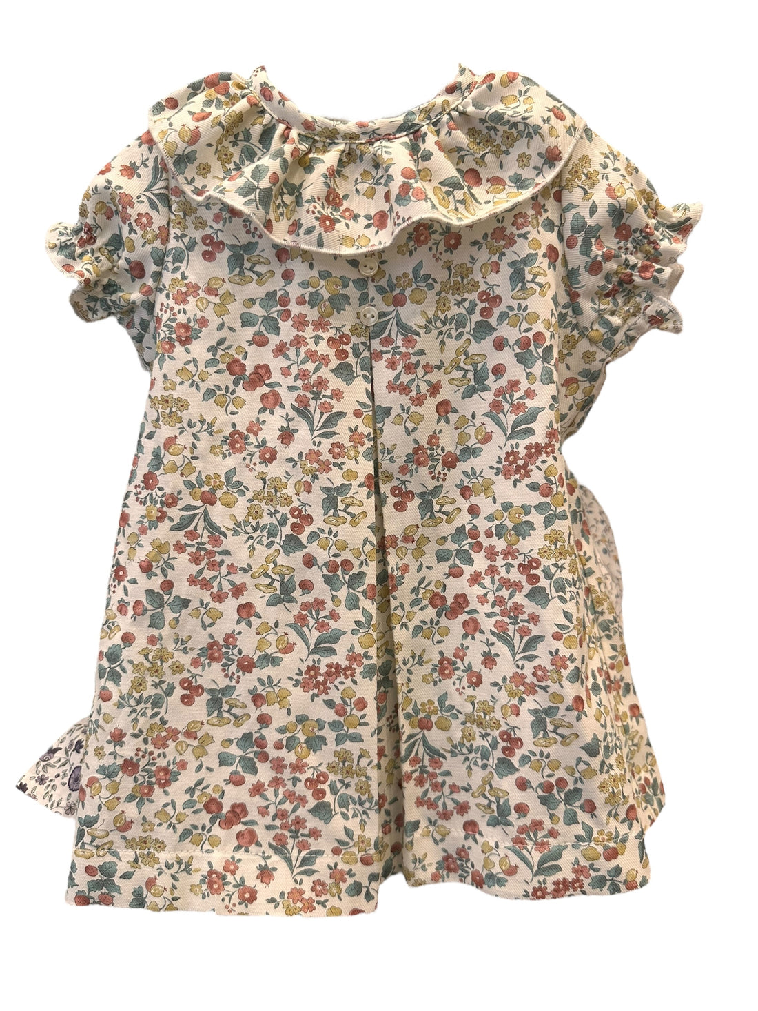 VESTIDO BABET FLOR VERDE