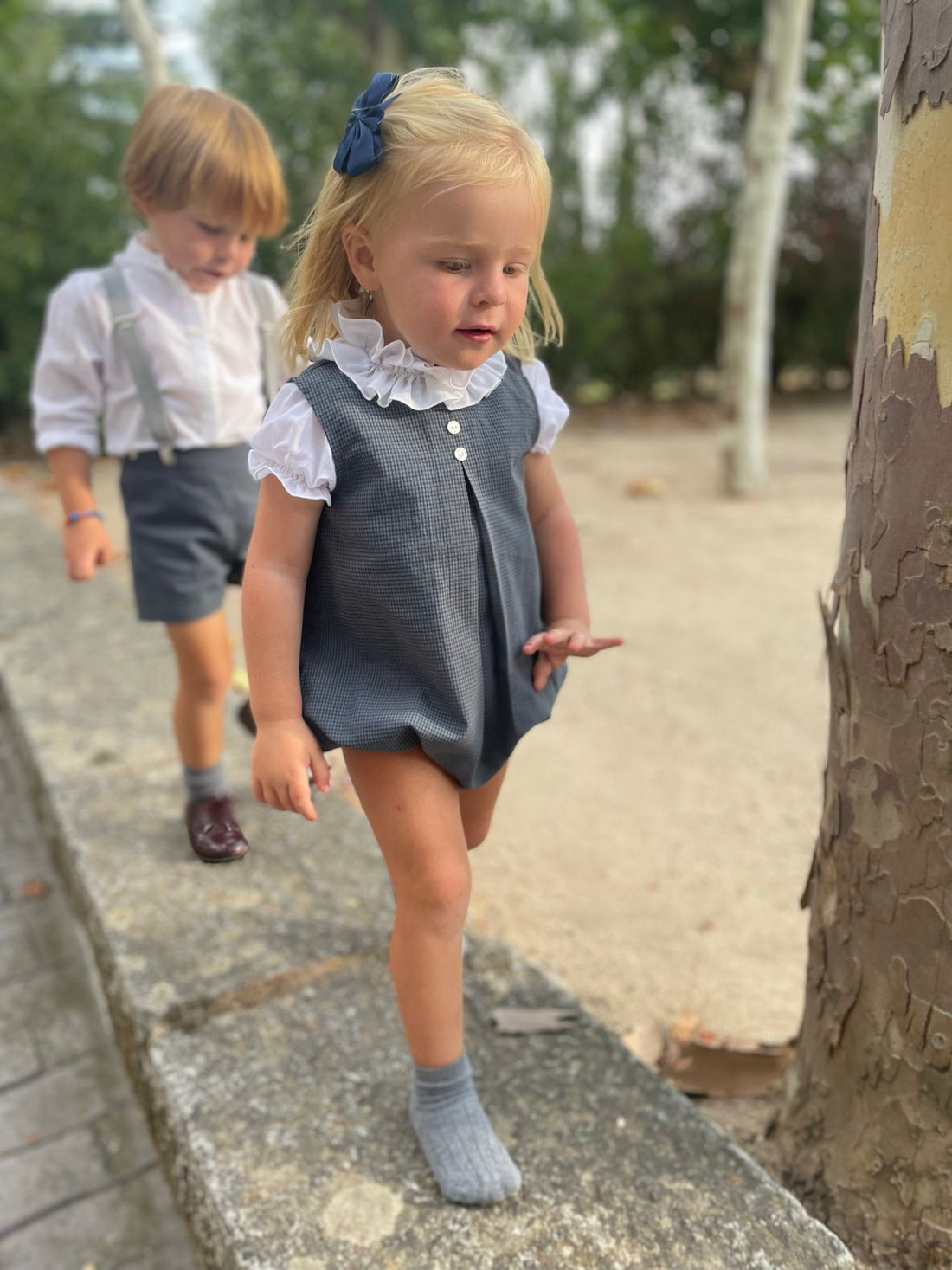 RANITA NICOLE CUADRITO AZUL