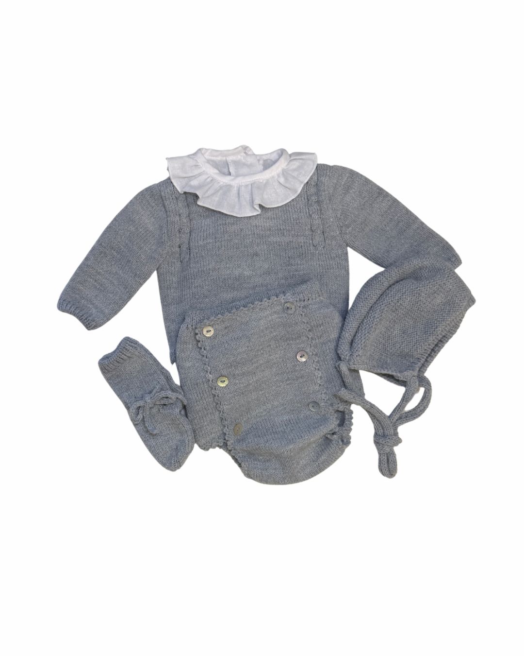 JERSEY OCHITOS GRIS CLARO