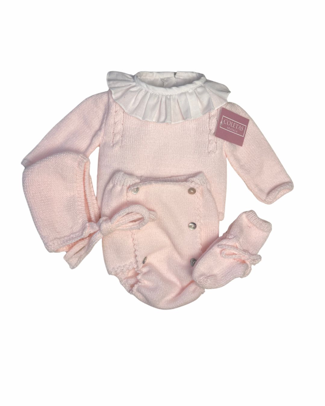 JERSEY OCHITOS ROSA BEBE