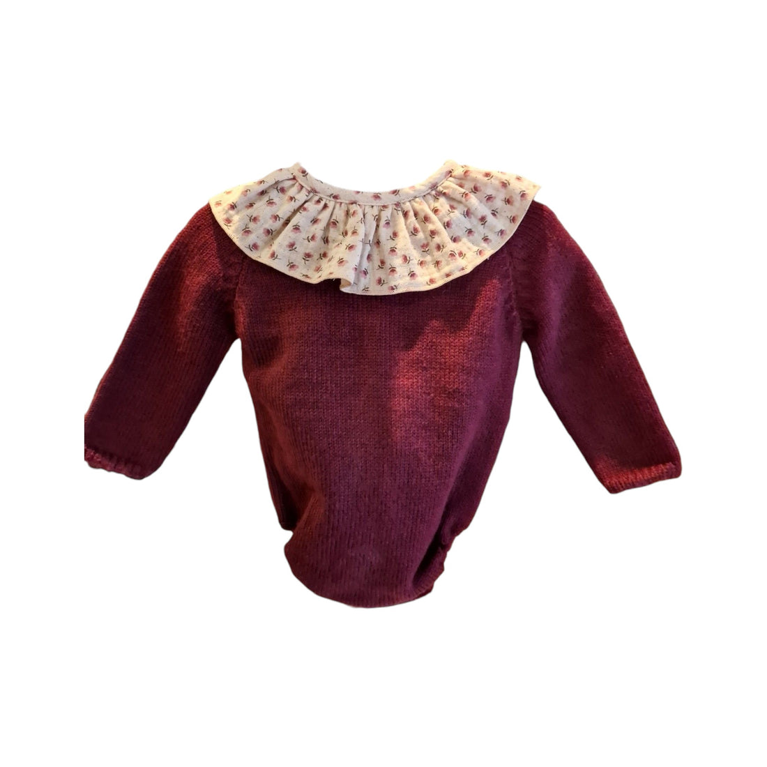 RANITA BB MANGA LARGA BURDEOS