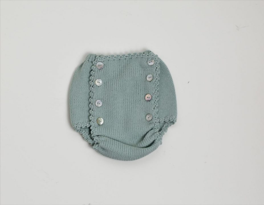 CUBRE BB DE ALGODÓN VERDE AGUA