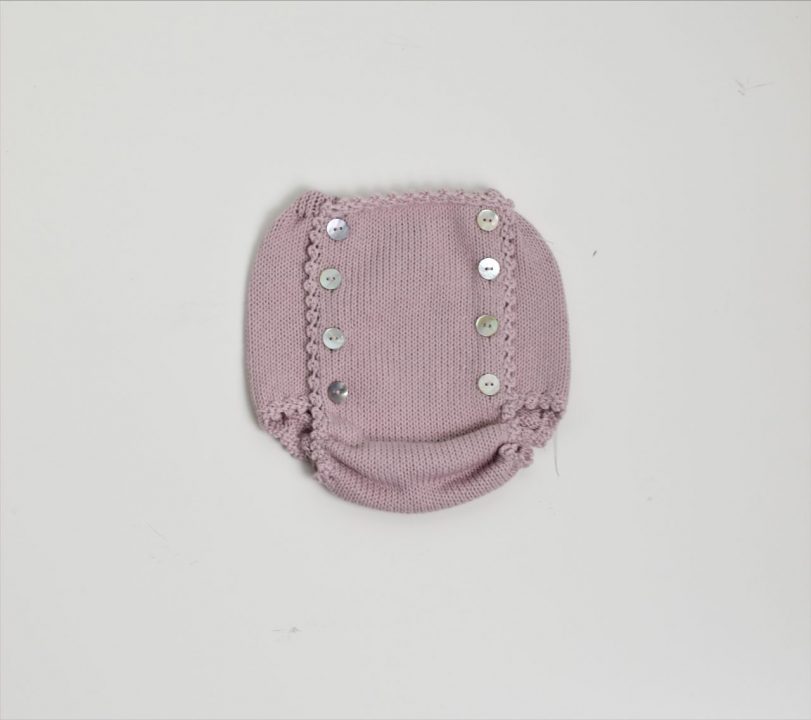 CUBRE BB DE ALGODÓN ROSA POCHO