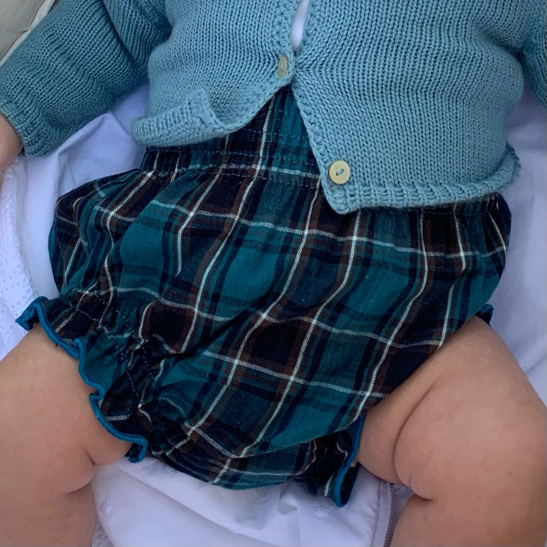 Culetín Balmoral turquesa