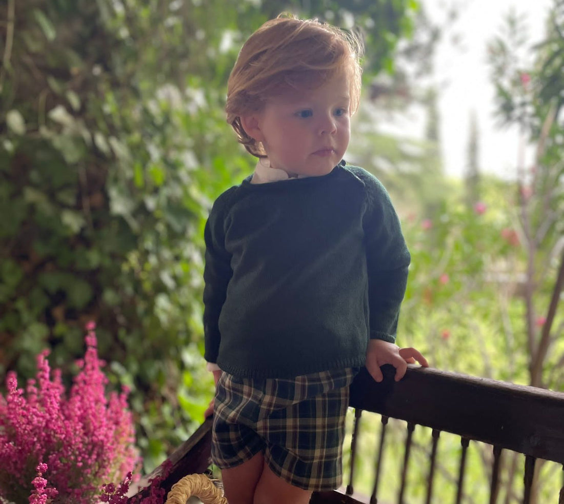 Jersey verde botella