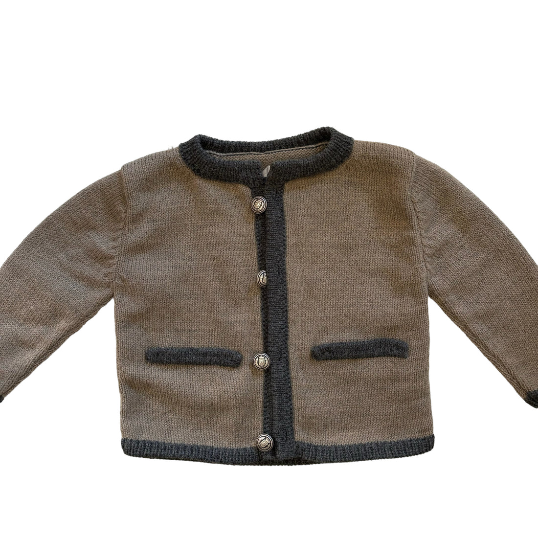 Chaqueta austriaca topo y gris marengo