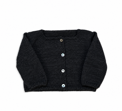 CHAQUETA LANA GRIS MARENGO