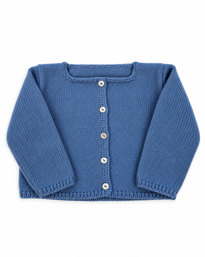 CHAQUETA LANA AZUL FRANCIA