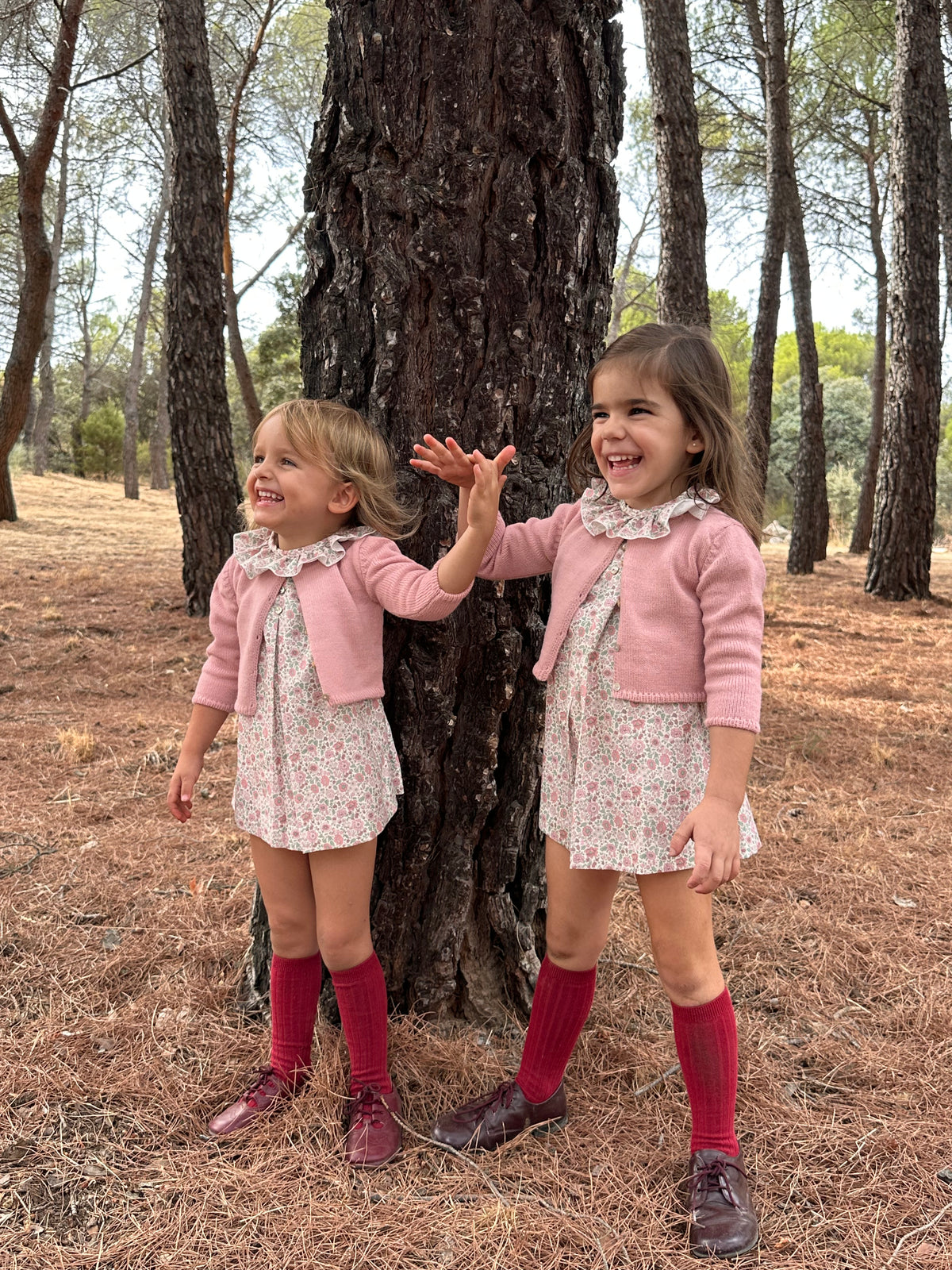 VESTIDO BABET FLOR ROSA