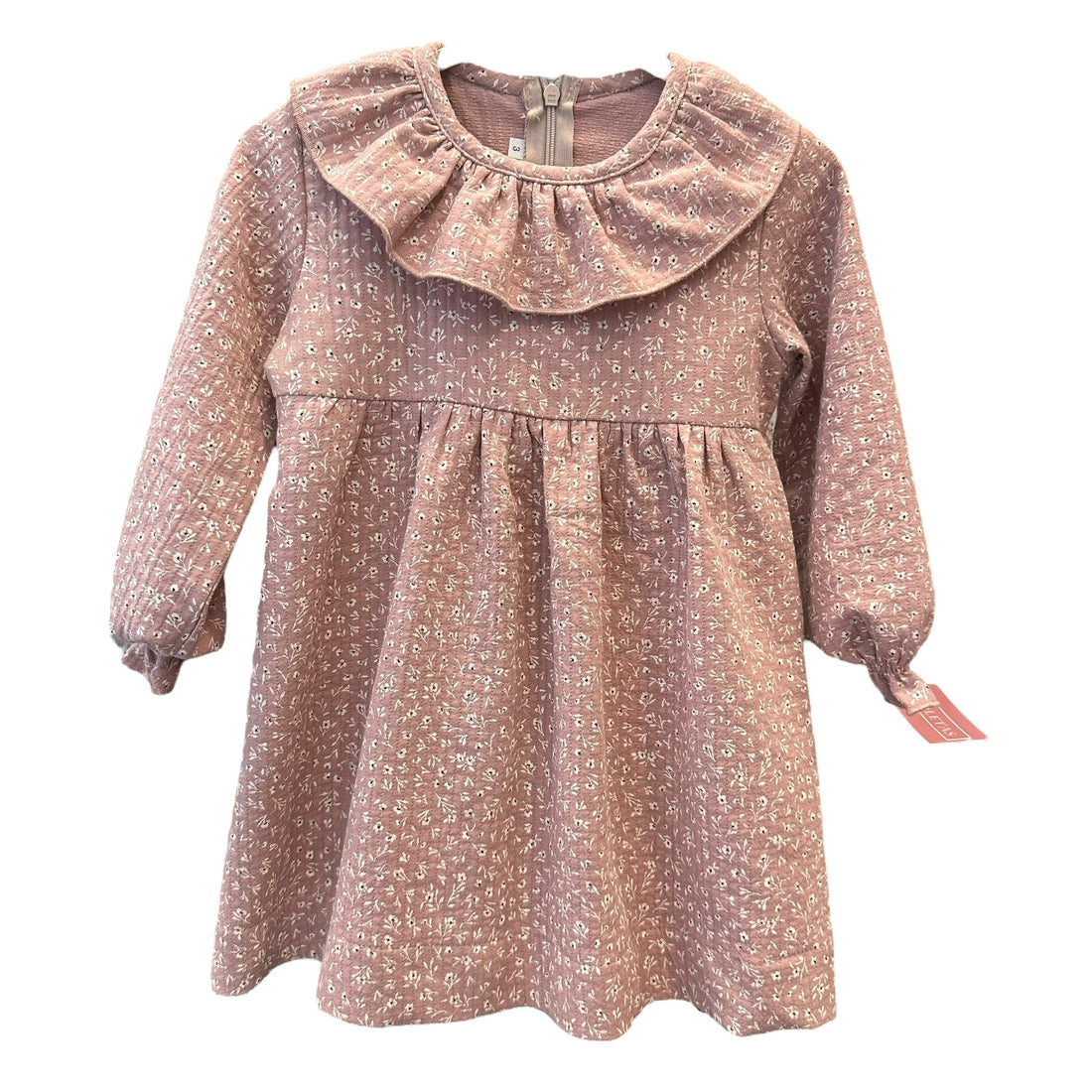 VESTIDO CANESÚ MINIFLOR ROSA EMPOLVADO