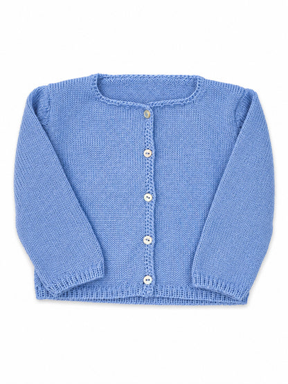 Chaqueta algodón azul inglés
