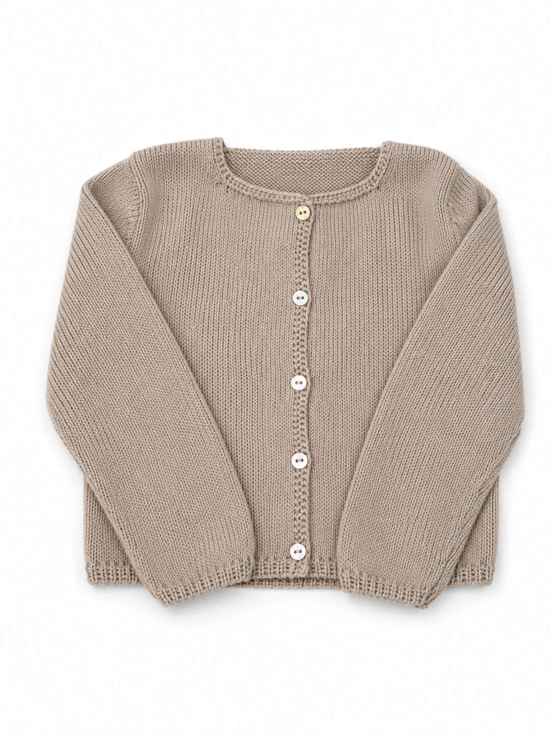 Chaqueta algodón beis barquillo