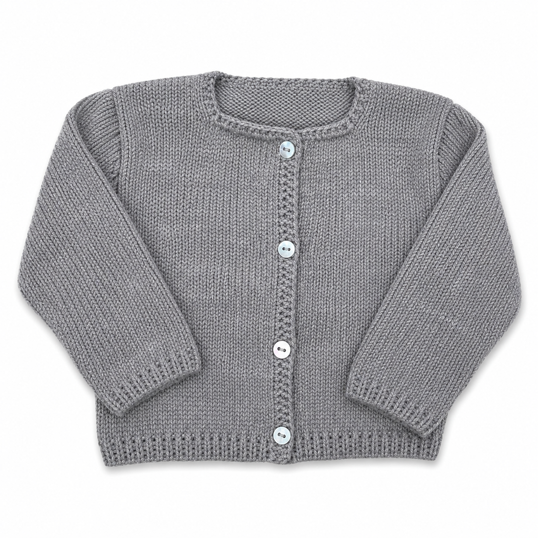 Chaqueta algodón gris