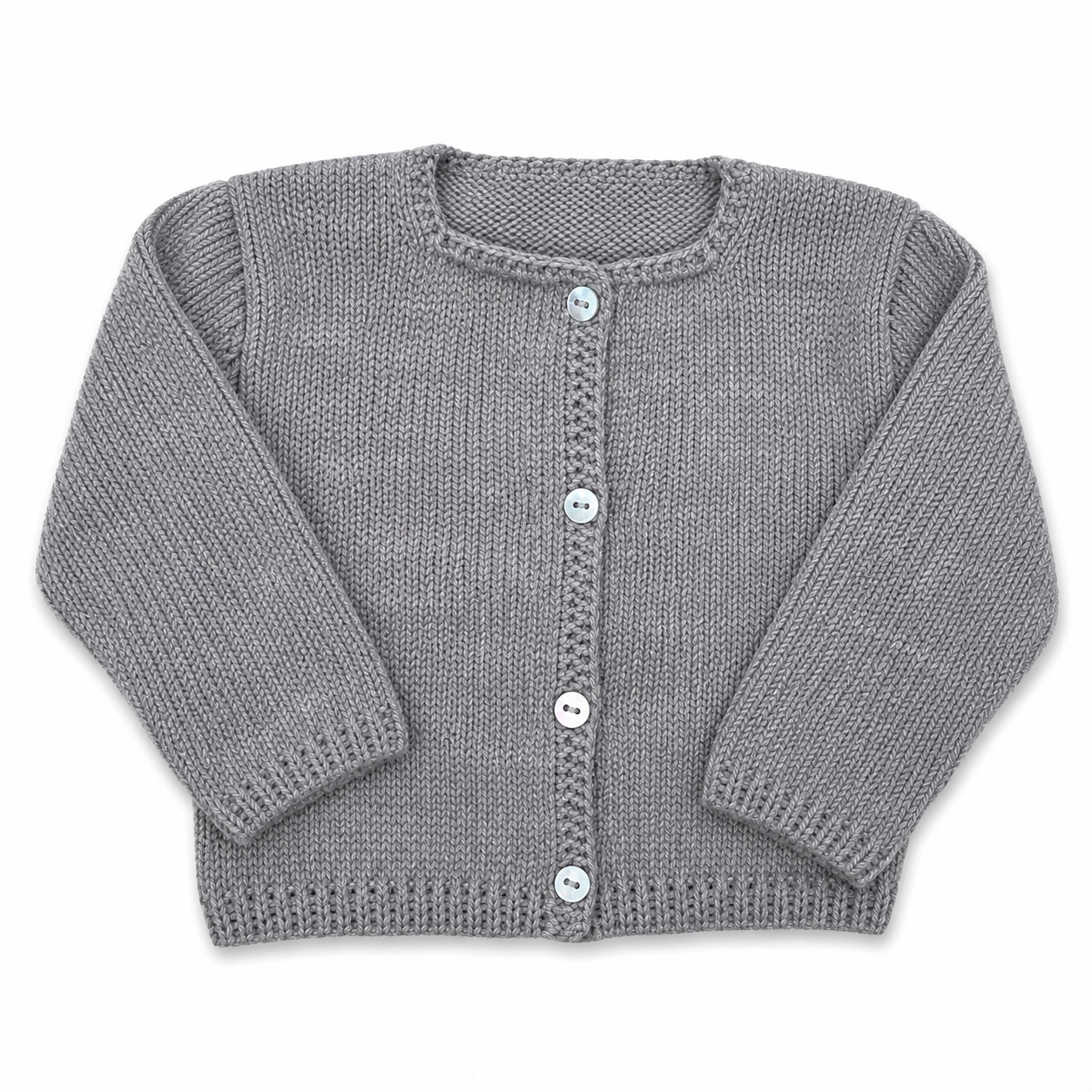 Chaqueta algodón gris