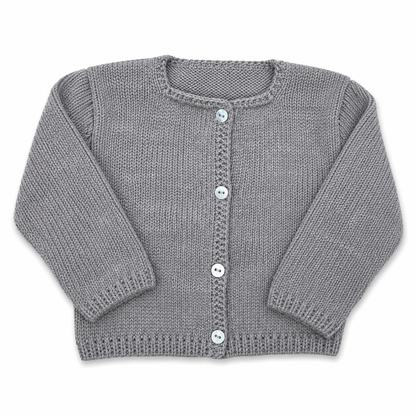 Chaqueta algodón gris
