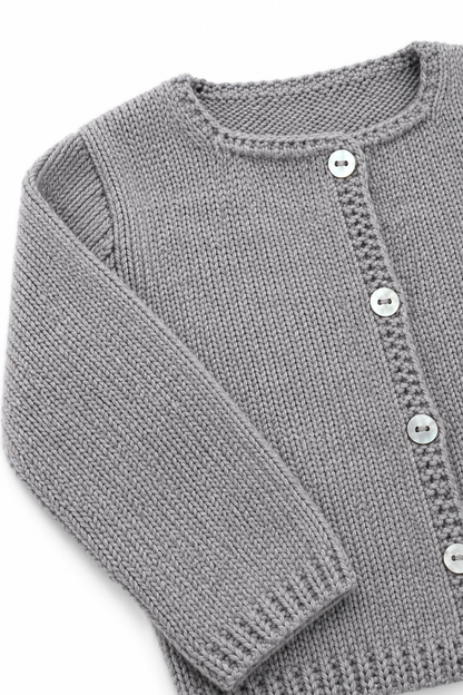 Chaqueta algodón gris