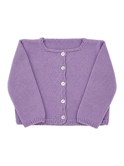Chaqueta algodón lila