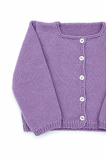 Chaqueta algodón lila