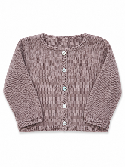 Chaqueta algodón topo