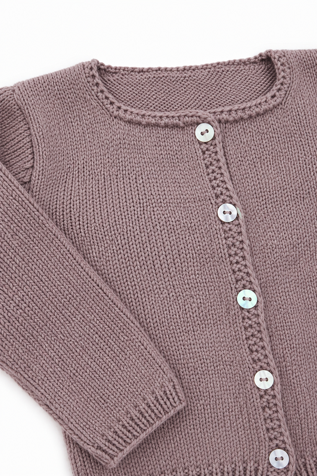 Chaqueta algodón topo