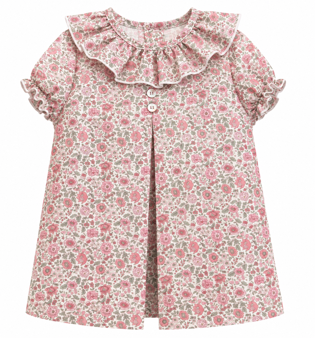 VESTIDO BABET FLOR ROSA
