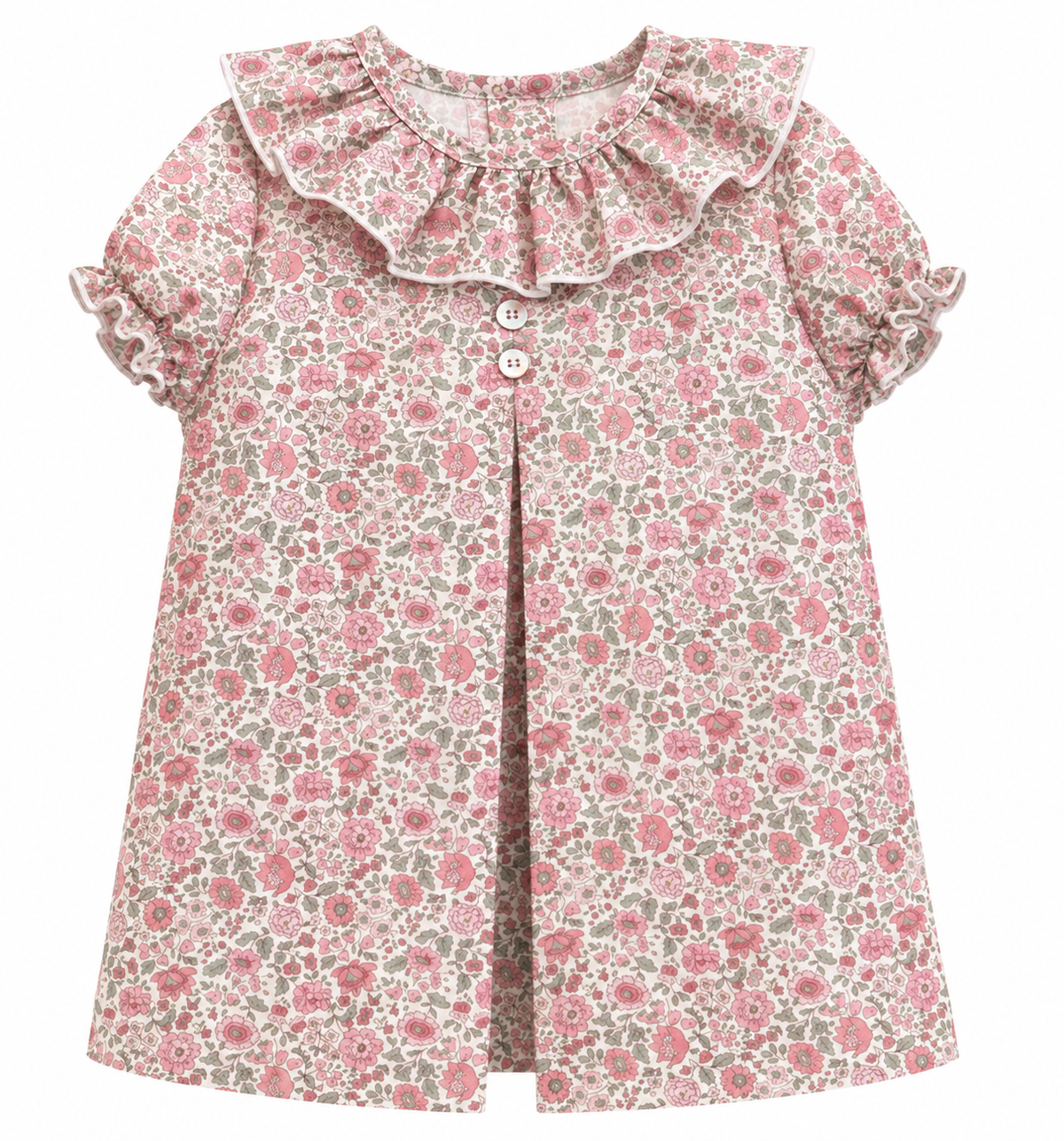 VESTIDO BABET FLOR ROSA
