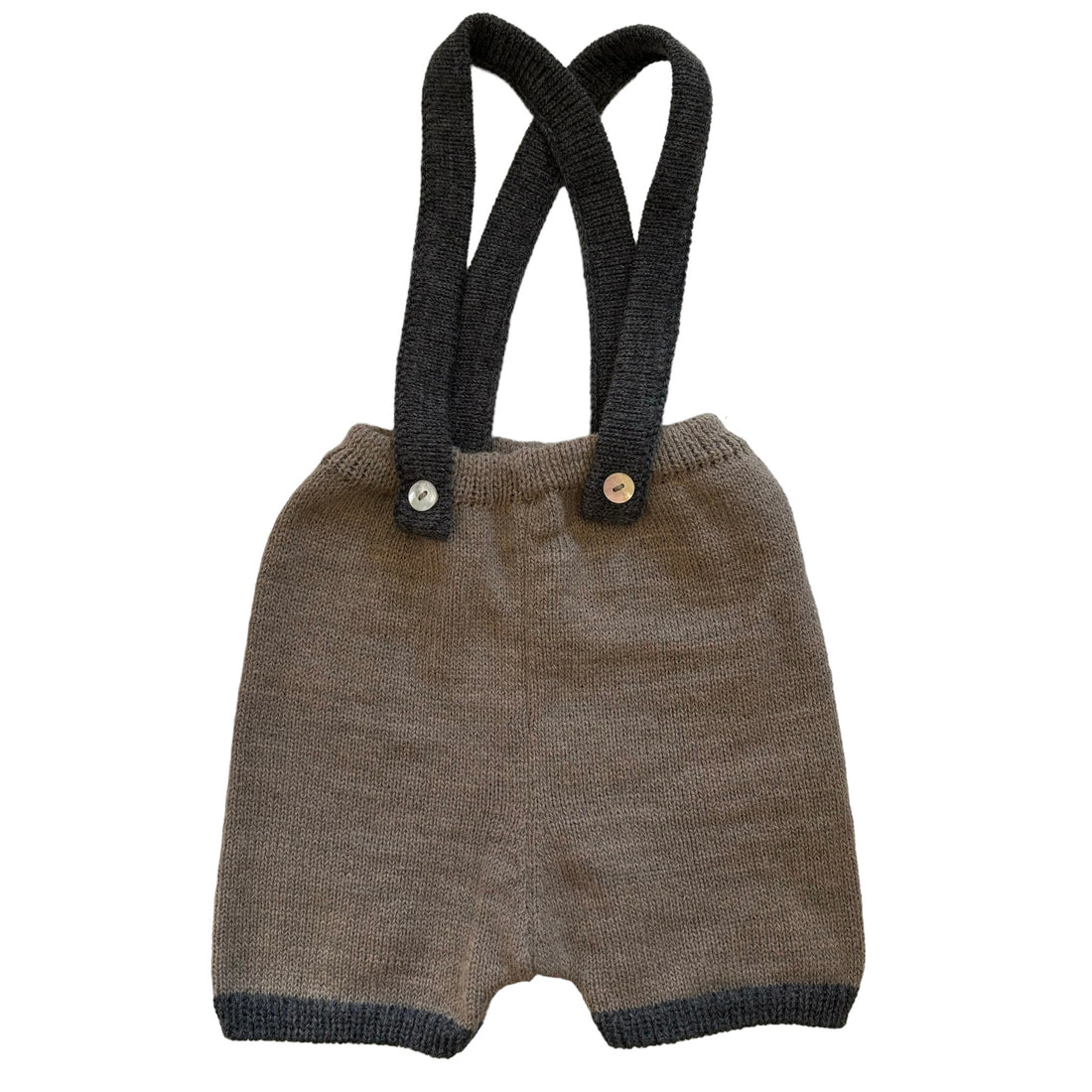 Pantalón lana topo gris marengo