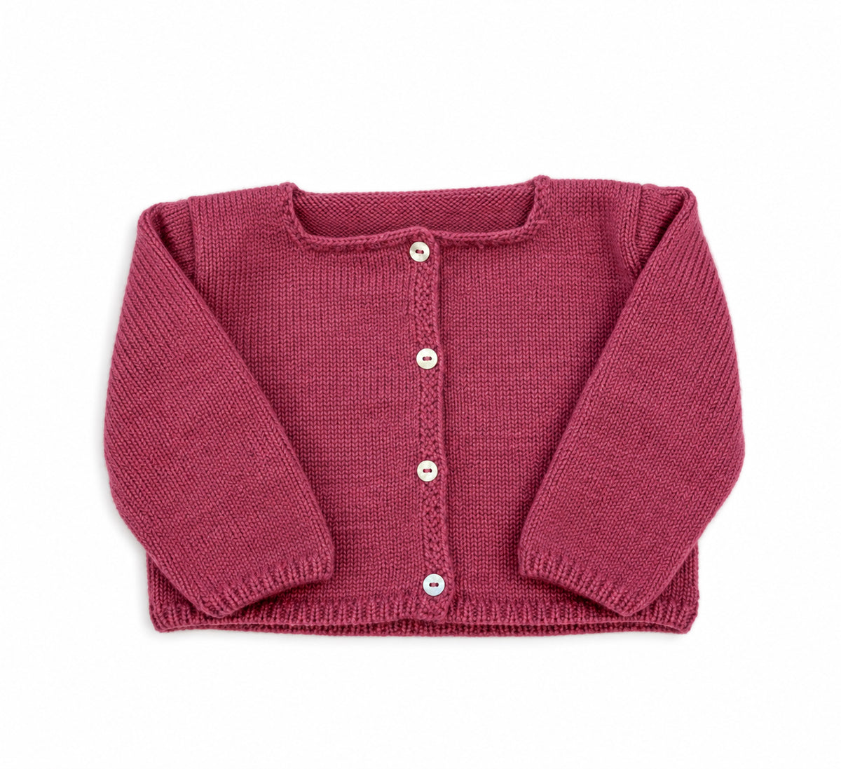 CHAQUETA LANA ROSA FRESA