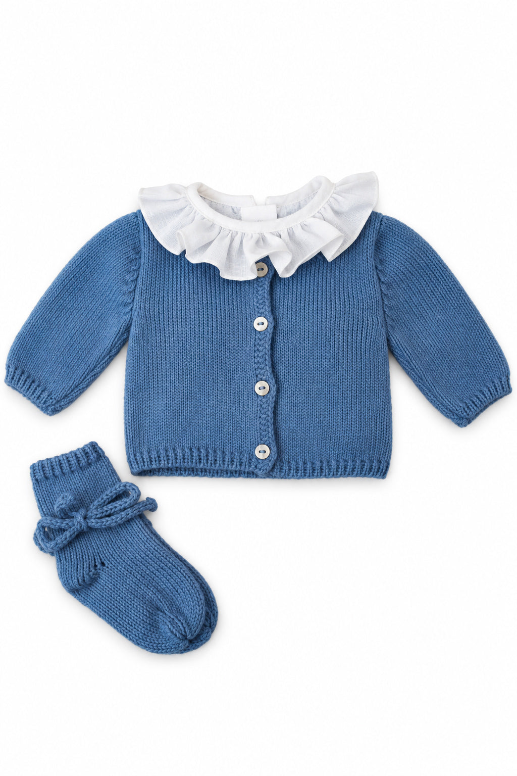 CHAQUETA LANA AZUL FRANCIA