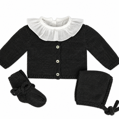 CHAQUETA LANA GRIS MARENGO