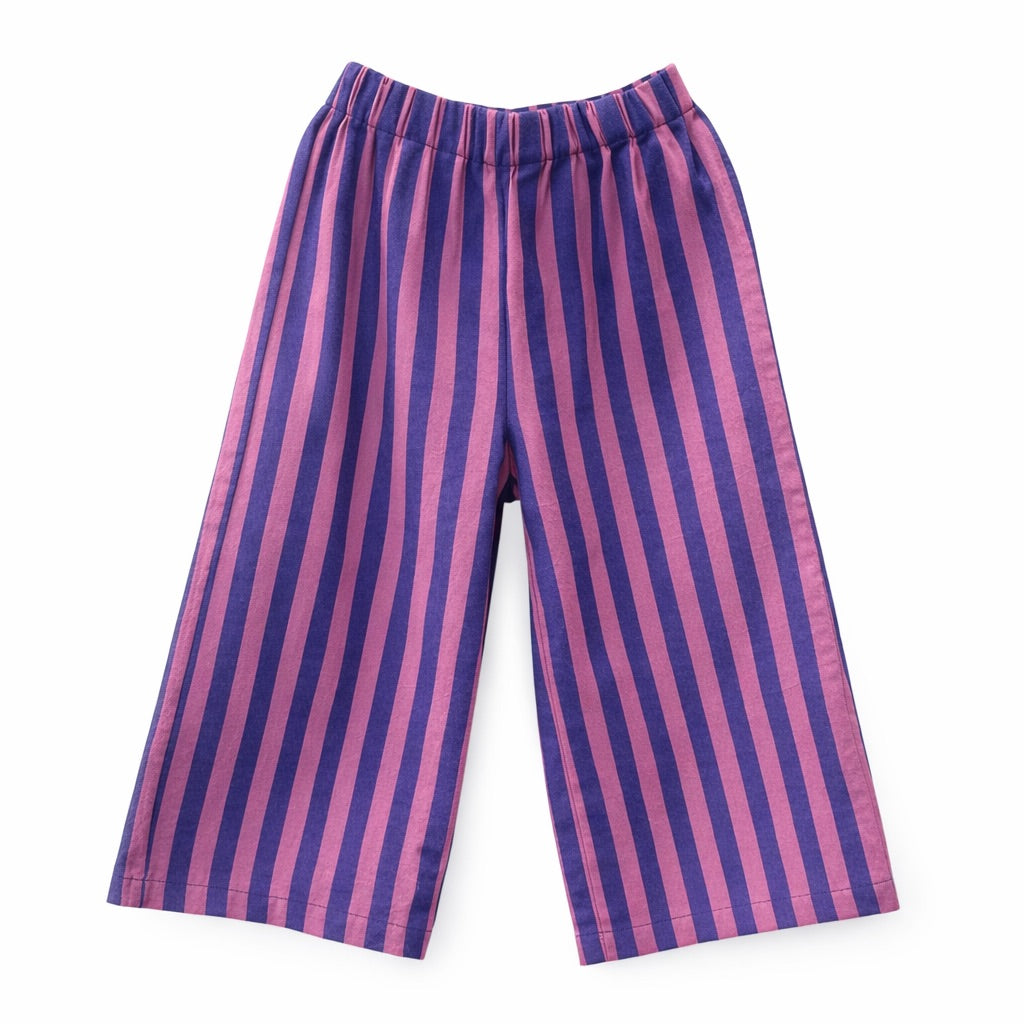 PANTALÓN LARGO RAYA MORADA