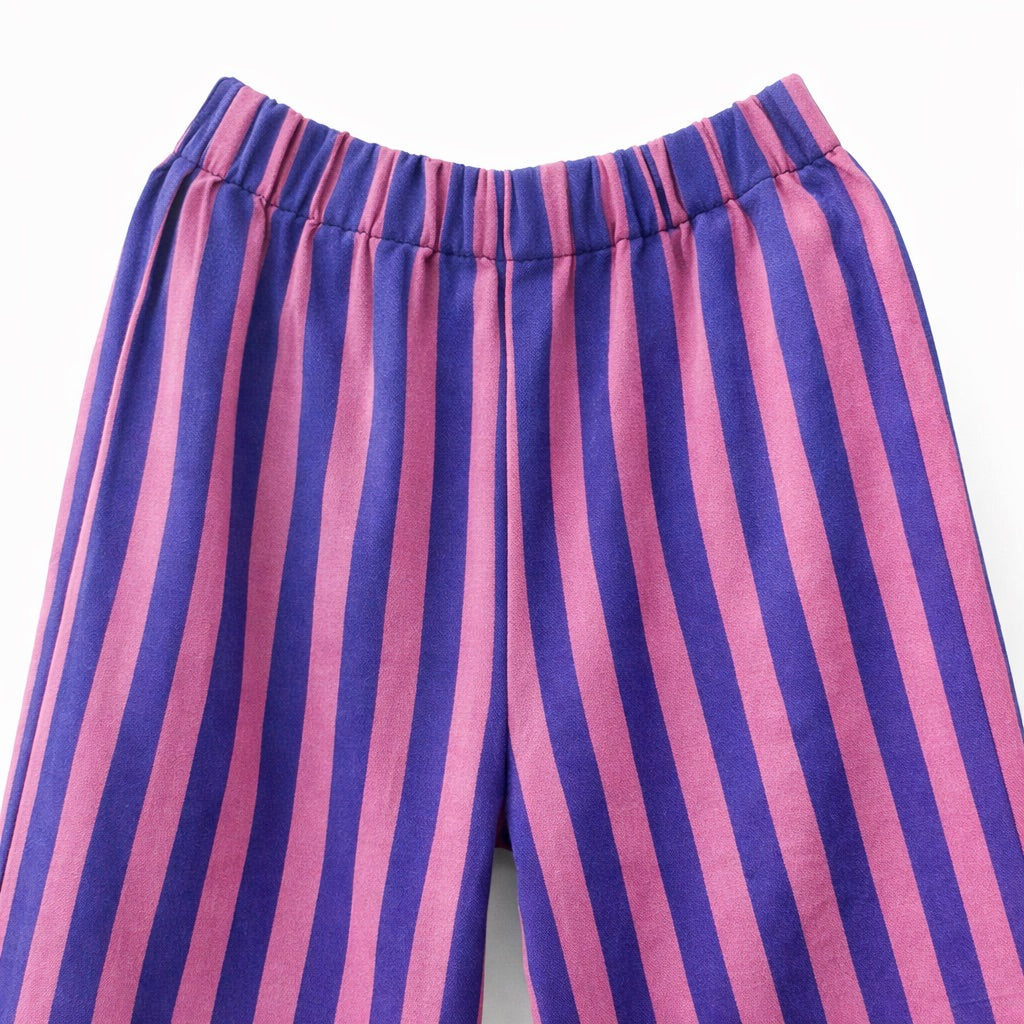 PANTALÓN LARGO RAYA MORADA