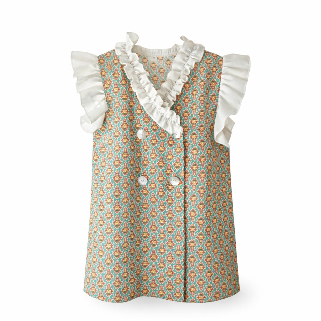 VESTIDO EUGENIA GEOMÉTRICO