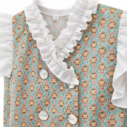 VESTIDO EUGENIA GEOMÉTRICO