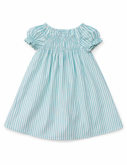 VESTIDO BATISTA MARIE TURQUESA