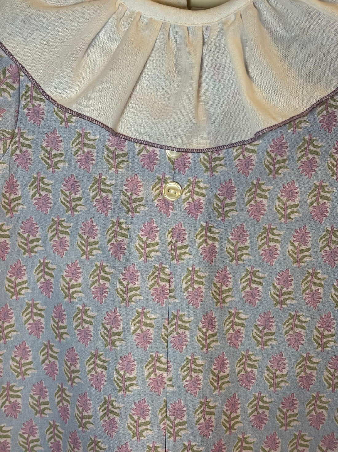 VESTIDO BABET FLOR MALVA