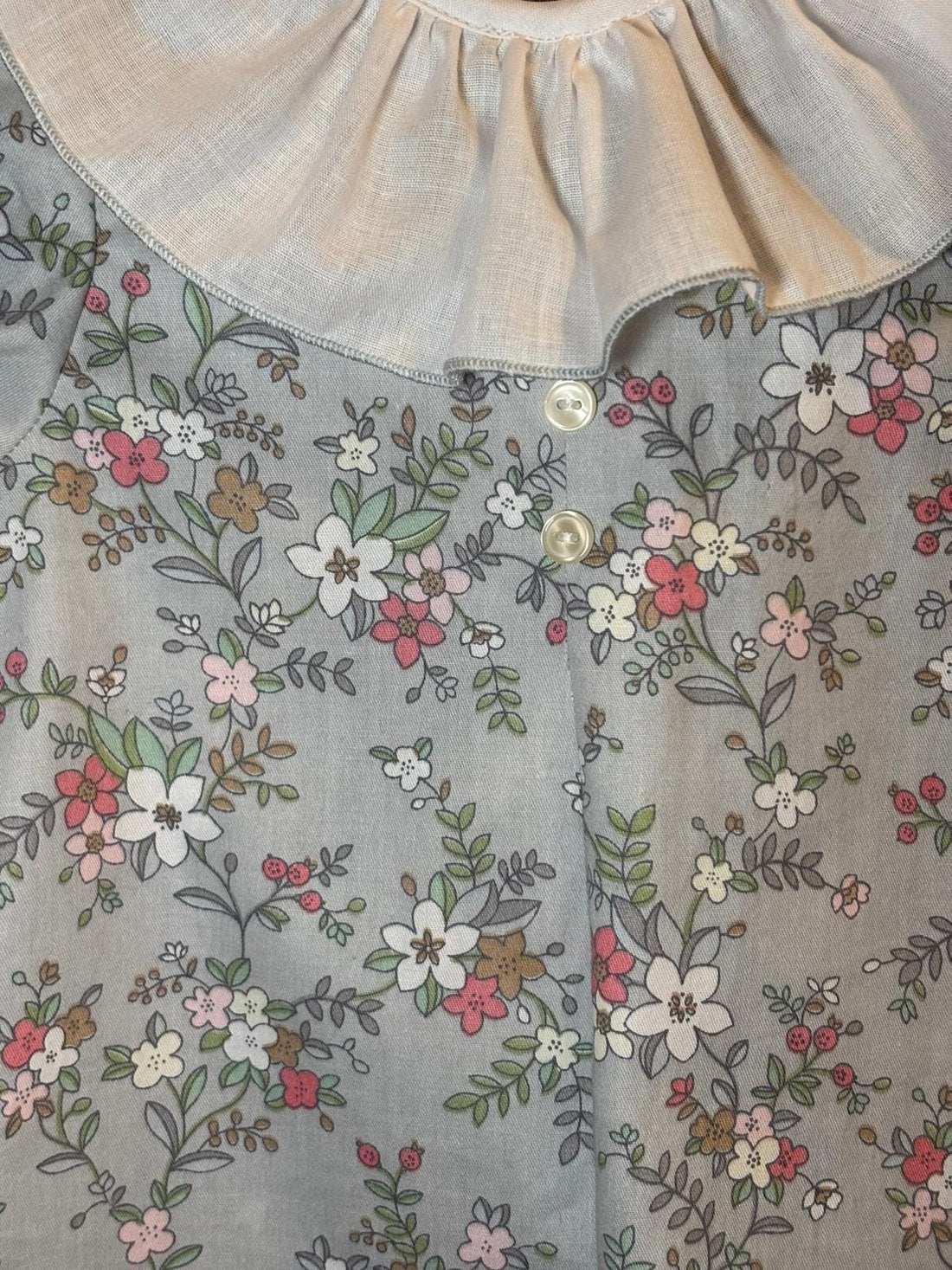 VESTIDO BABET PRIMAVERA GRIS