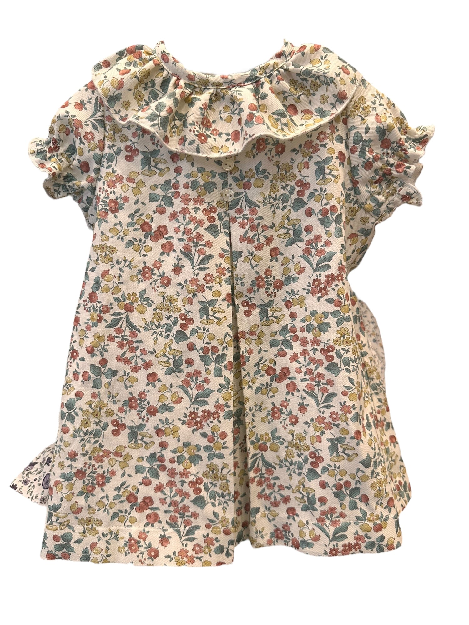 VESTIDO BABET FLOR VERDE