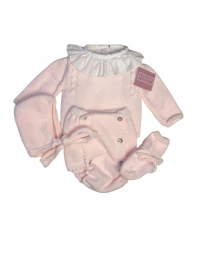 JERSEY OCHITOS ROSA BEBÉ